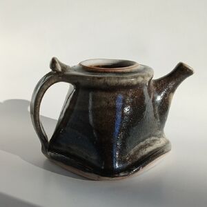 Vintage Handmade Ceramic Teapot